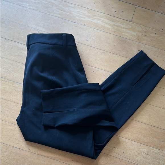Express Black Stretch High Rise Cropped Pants - Picture 5 of 5